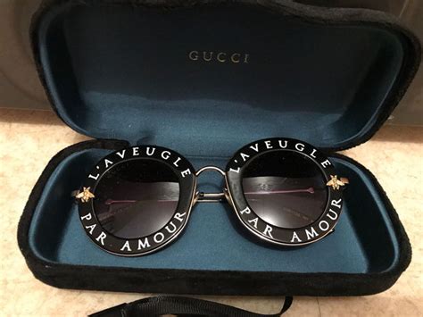 aveugle par l amour gucci|love is blind gucci quote.